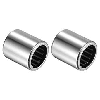 uxcell TA2030 Needle Roller Bearings 20mm Bore 27mm OD 30mm Width Chrome Steel Open End 2pcs