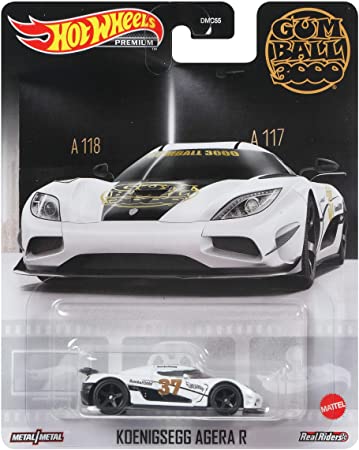 Hot Wheels Retro Entertainment Koenigsegg Agera R Vehicle, 1:64 Scale Vehicle from Blockbuster Movies, TV, & Video Games, Iconic Replicas for Play or Display, Gift for Collectors