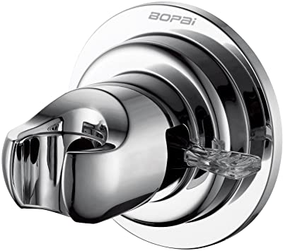 BOPai Vacuum Suction Shower Head Holder, Relocatable Handheld Showerhead Holder