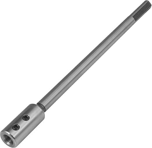 Fulton 10 inch Long Forstner Bit Extension For Adding Over 8" of Drilling Depth To Your Forstner Bit Ideal For Wood Turners Furniture Carpentry and Construction (3/8 inch collet)