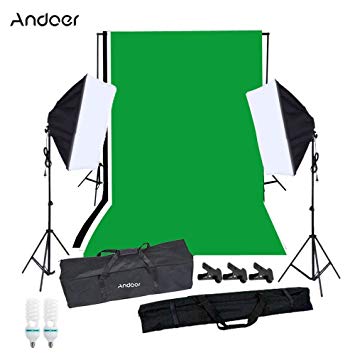 Andoer Photography Lighting Video Studio Light Softbox