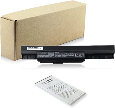 Exxact Parts Solutions New Laptop Battery for ASUS A32-K53 A42-K53 K43 K53 K53E K53S K53F X43 X44 X54 X54H X53U X54L X84 X84H A83 A84 K54 K84 P43 P53 Series Battery [Li-ion 10.8V 5200mAh 6 Cell]