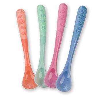 Nuby 4-Pack Hot Safe Spoons