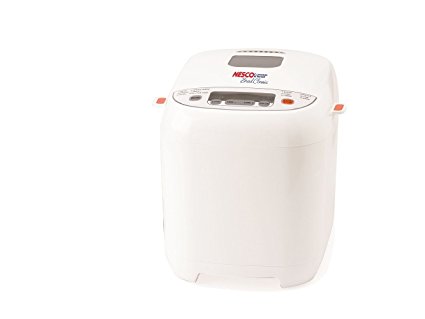 Nesco BDM-110 12-Program Automatic Bread Maker, White