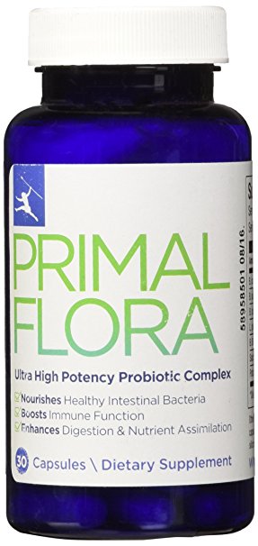 #1 Complete Probiotic Blend - Primal Probiotics, 30 capsules