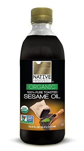 Native Harvest Organic Sesame Oil, 500ML (16 FL OZ)