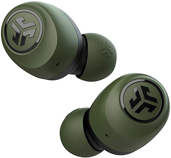 JLab Audio Go Air True Wireless Bluetooth Earbuds   Charging Case | Green | Dual Connect | IP44 Sweat Resistance | Bluetooth 5.0 Connection | 3 EQ Sound Settings: JLab Signature, Balanced, Bass Boost
