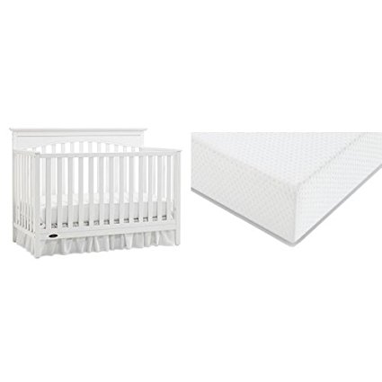 Graco Hayden Convertible Crib   Graco Premium Foam Crib and Toddler Bed Mattress, White