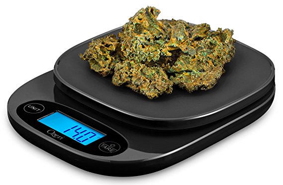 Ozeri ZK420-B Garden and Kitchen Scale, Black