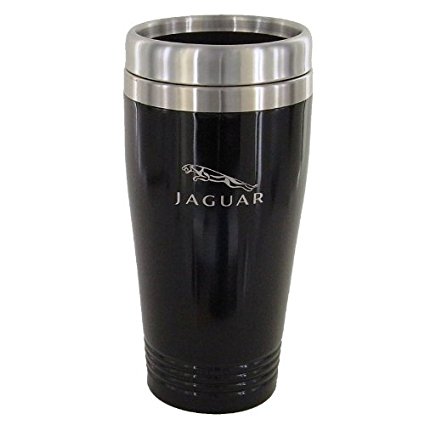 Jaguar Black Travel Mug