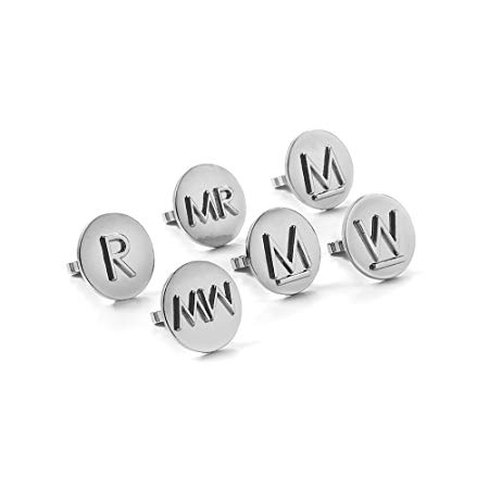 Outset GC105 Steak Collection Grill Charms, Set of 6