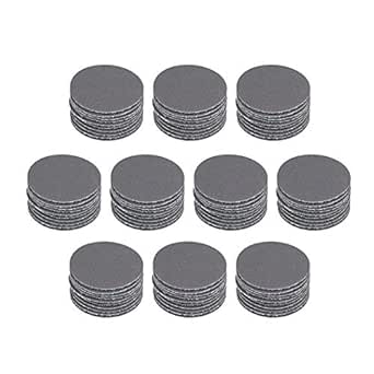 uxcell 1-Inch Hook and Loop Sanding Disc Wet/Dry Silicon Carbide 600 Grit 100 Pcs