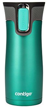 Contigo AUTOSEAL West Loop Stainless Steel Travel Mug, Caribbean Trans Matte Limited edition by Contigo, 16-ounce