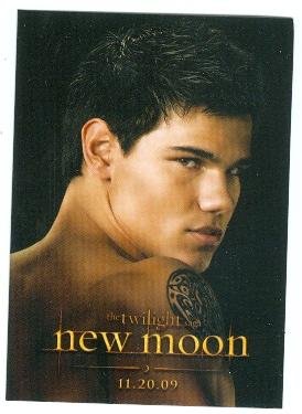 Twilight New Moon trading card 2009 Summit PC#4 Taylor Lautner Jacob Black