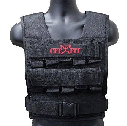 CFF Adjustable Weighted Vest 20 kg/44 lbs