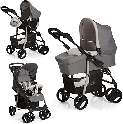 Hauck Shopper SLX Trio Set Travel System - Stone (Multicolor)