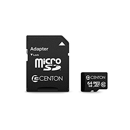 Centon Electronics MP Essential 64GB Class 10 Micro SDXC Card (S1-MSDXC10-64G)