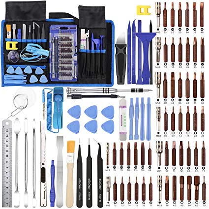 oGoDeal Pro Tech Repair Tool kit Professional 95-in-1 Precision Screwdriver Set Pry Opening Tool for Cell Phones,PC,Laptop,iPhone,iPad,iMac,Computers,Tablets,MacBook,Smartwatch Repair