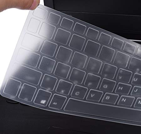 Keyboard Silicone Protector Cover Skin for Acer Aspire R15 R5-571T R5-571TG 15.6"/Aspire 3 A315/Aspire 5 A515/Aspire 7 A715, Clear