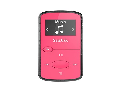 SanDisk Clip Jam 8 GB MP3 Player - Pink