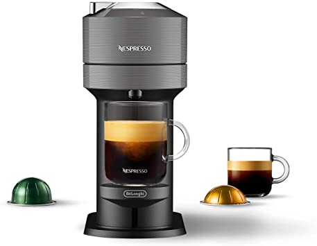 Nespresso by De'Longhi ENV120GY Vertuo Next Coffee and Espresso Maker, Machine only, Dark Gray