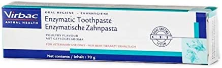 Virbac Enzymatic Toothpaste For Dogs, Poultry Flavour 70G