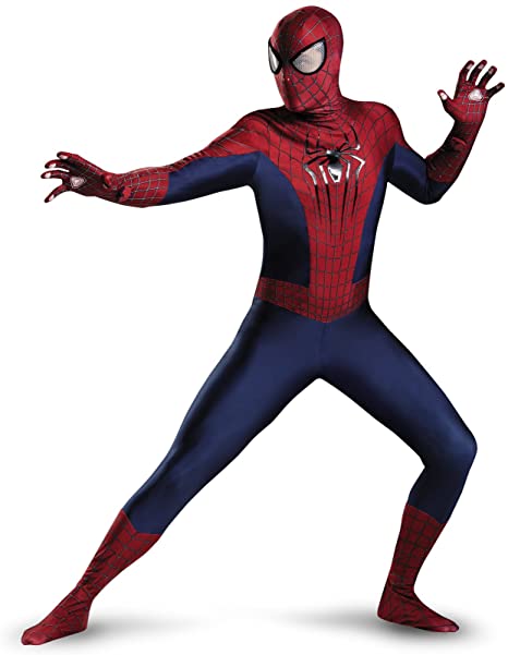 Disguise Men's Marvel The Amazing Spider-Man Theatrical Adult Costume