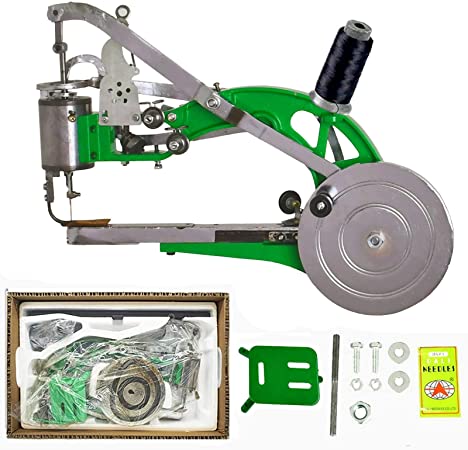 ECO-WORTHY Cobbler Shoe Repair Machine Hand Sewing Machine Dual Cotton Nylon