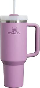 Stanley Quencher H2.0 FlowState Stainless Steel Vacuum Insulated Tumbler with Lid and Straw for Water, Iced Tea or Coffee, Smoothie and More, Lilac, 40 OZ / 1.18 L