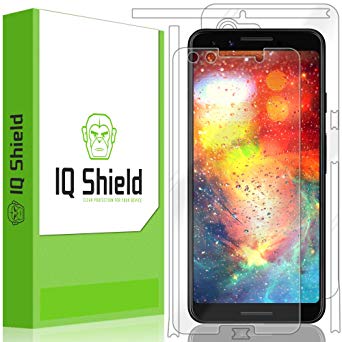 IQ Shield Full Body Skin Compatible with Google Pixel 3   LiQuidSkin Clear (Full Coverage) Screen Protector HD and Anti-Bubble Film