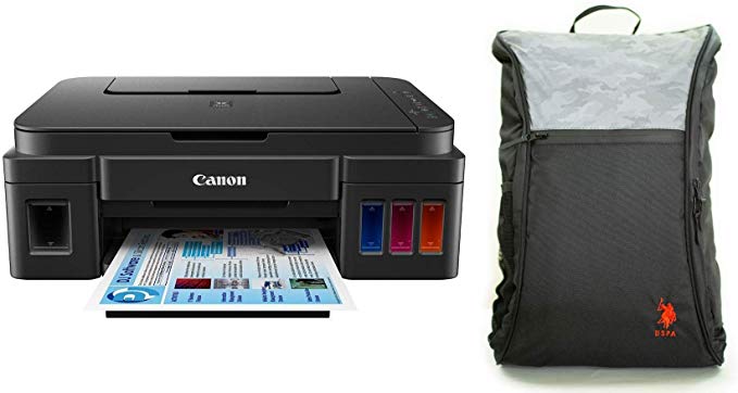 Canon Pixma G3000 All-in-One Wireless Ink Tank Colour Printer with Free Bag