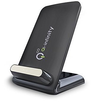 Qi-infinity 3-Coils Portable Desktop Wireless Charger Dock