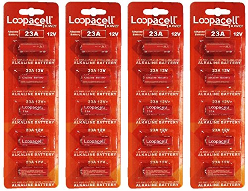 NEW 20 Pk LOOPACELL A23 23A 21/23 MN21 12v BATTERIES