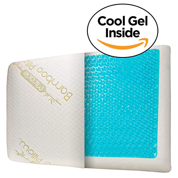 Cool Gel and Memory Foam Pillow (Reversible Pillow)