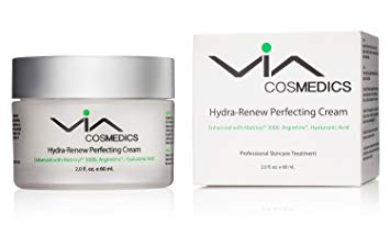 Hydra-Renew Perfecting Cream | Intensive Hydrating, Moisturizing, and Anti-Aging Cream | Enhanced with Matrixyl 3000, Argireline, Hyaluronic Acid | Professional Skincare Treatment