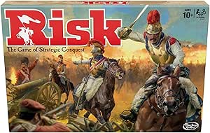 Risk, Jeu de Société Stratégique et Immersif, Jeu de Plateau de Conquête avec Missions et Armées, Version Française pour Enfants dès 10 Ans, Filles, Garçons et Adultes, Idée Cadeau de Noël