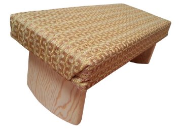 Meditation Bench Dual Height, Padded, Ultra Light, Over 12 Colors