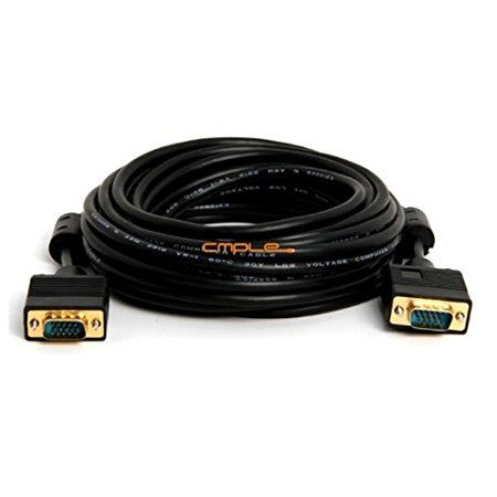 Cmple - SVGA Monitor Cable - Gold-Plated - 25 Ft.