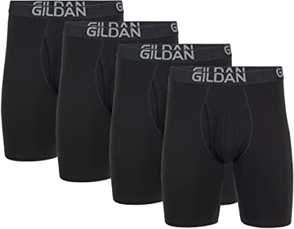 Gildan Men's Cotton Stretch Boxer Brief, Multipack