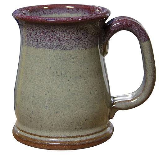 SHS Collection USA Handmade 16oz Coffee Mug Wide Mouth (Amethyst Horizon)