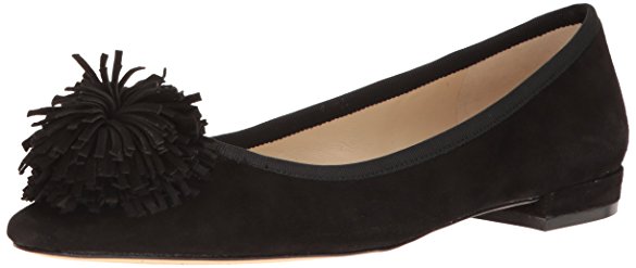 Nine West Women's Crevette Suede Ballet Flat