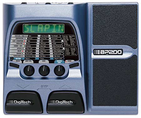 DigiTech BP200 Bass Multi-Effects Processor with Expression Pedal