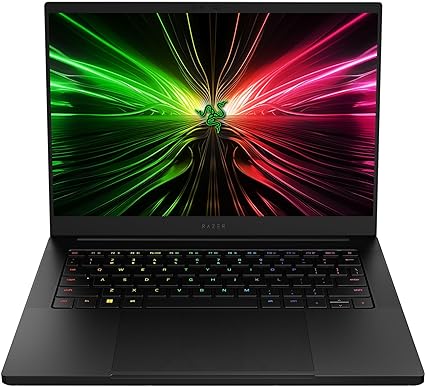 Razer Blade 14 (2024) Gaming Laptop: AMD Ryzen 9 8945HS CPU - NVIDIA GeForce RTX 4070 GPU - 14" QHD  240Hz HDR Display - 1TB SSD - 32GB DDR5 RAM - Aluminum Unibody - Chroma RGB - Vapor Chamber Cooling