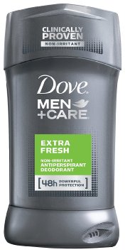 Dove Men Care Antiperspirant Deodorant, Extra Fresh 2.7 oz (Pack of 1)