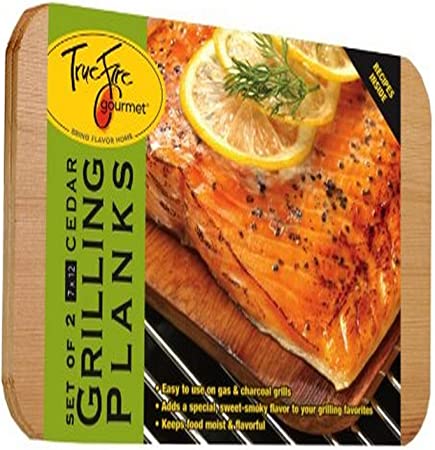 TrueFire Gourmet TFplanks12-2 2-Pack Cedar Grilling Plank, 7 by 12-Inch