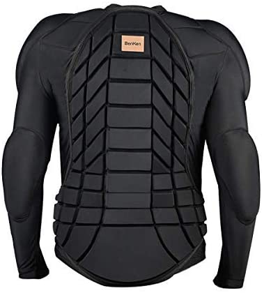 BenKen Ultra Light Protective Gear Skiing Body Armor Spine Back Protector Outdoor Sports Anti-Collision Clothing for Snowboard Skating Skiing Riding Motorcycle Motocross