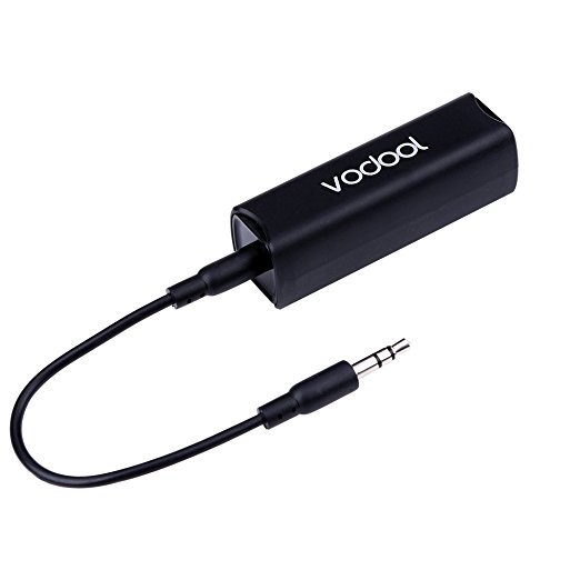 Vodool G03 Ground Loop Noise Isolator Audio Anti-jamming Device Noise Isolator with 3.5mm Audio Interface for Car Audio System Home Stereo