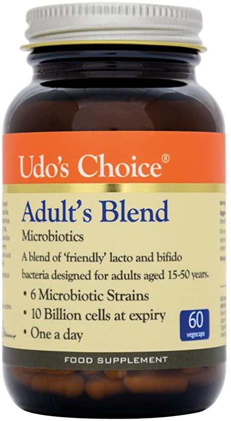 Udos Choice Adults Blend Microbiotics - 60 Vegicaps