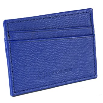 Alpine Swiss Front Pocket Wallet Minimalist Super Thin 5 Card Wallet Genuine Leather