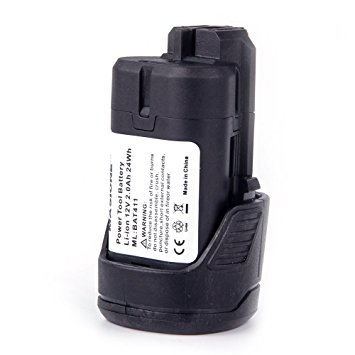 Masione 2000mah 12V Max Li-ion Battery For Bosch 10.8V 12 Volt BAT411 Power Tool PS10 PS30 PS31 PS40 PS70 Flashlight